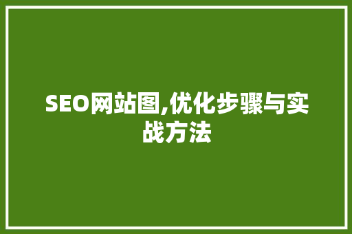 SEO网站图,优化步骤与实战方法