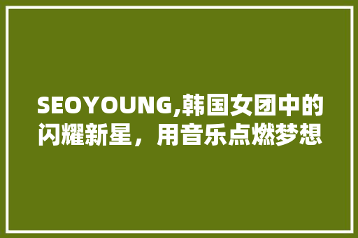 SEOYOUNG,韩国女团中的闪耀新星，用音乐点燃梦想之光