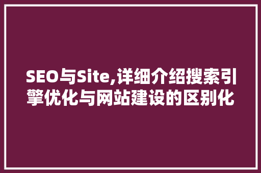 SEO与Site,详细介绍搜索引擎优化与网站建设的区别化步骤